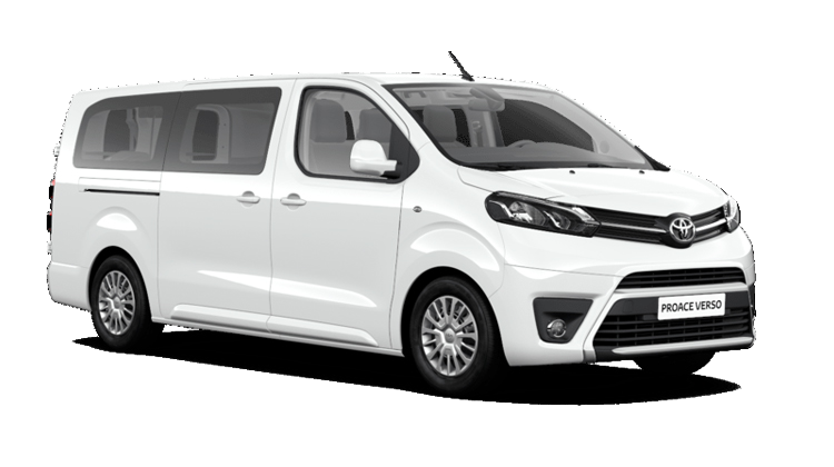 toyota proace evince car rental new