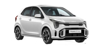 white kia picanto evince rentalcar